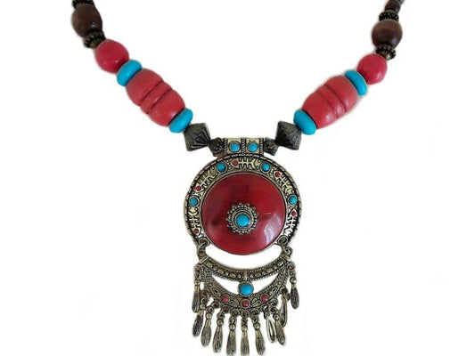 Tribal Necklace - Sunset